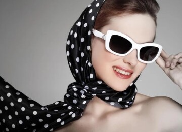 Модные женские платки на голову и шею в 2023 году — новинки, тренды, сочетания