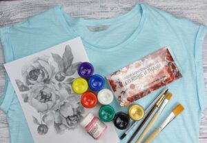 подарить ребенку на Новый Год Краска для росписи футболок